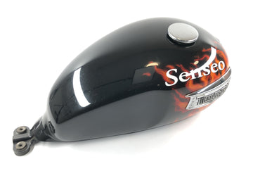 Triumph Bonneville T100 986MF [2012] - Tank drivstofftank bensintank med tanklokk - 0