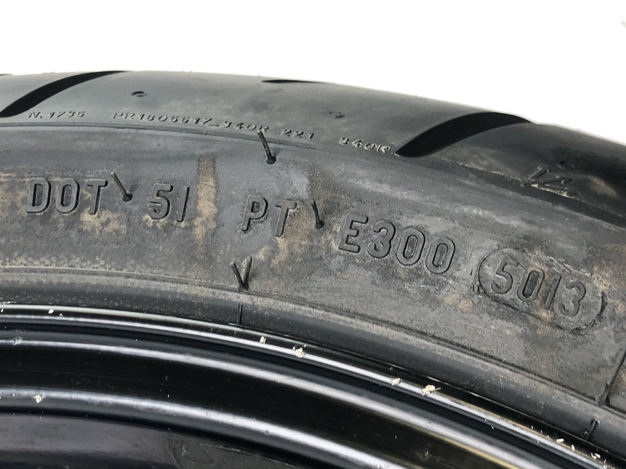 Honda CBR 900 RR Fireblade SC33 [2000] - bakhjulsfelghjul 5,50 x 17"