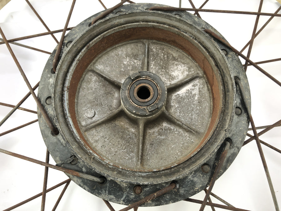 Yamaha XT 500 1U6 [1981] - Front Wheel Rim Wheel Gold