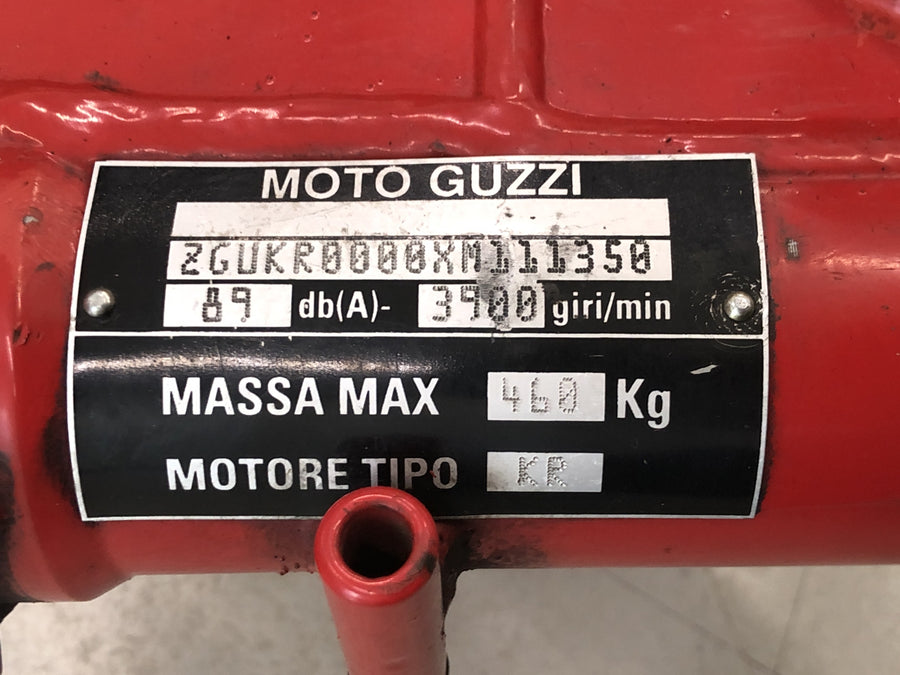 Moto Guzzi V11 Sport [1999] - Ramme med hovedramme av papir