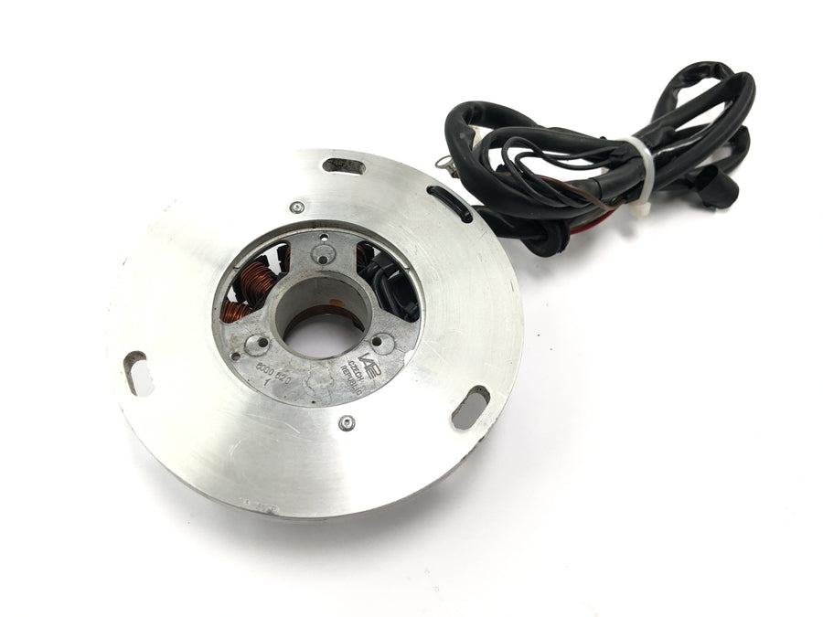 Yamaha XT 500 1U6 [1981] - Stator dynamo tenning base plate generator ladestator