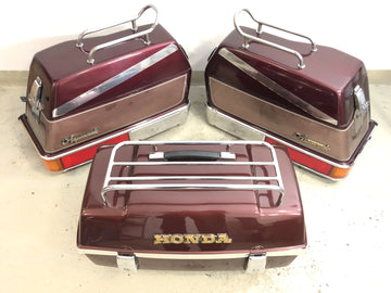 Honda Goldwing GL 1100 1200 SC02 [1980] - koffertsett med toppsak