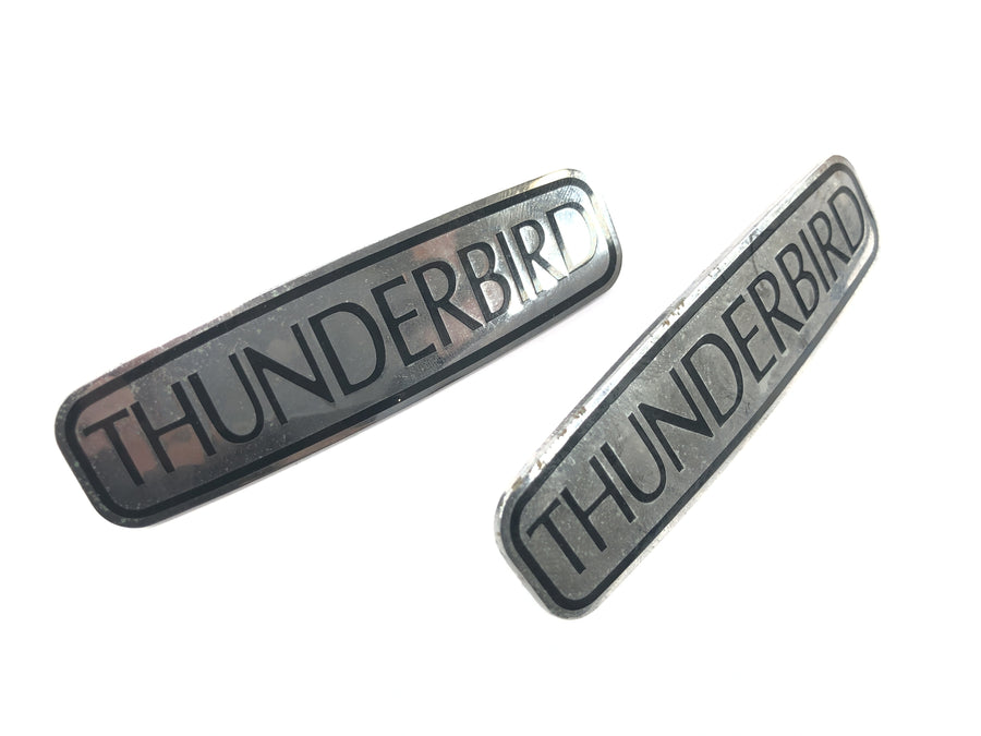 Triumph Thunderbird 900 T309RT [1995] - emblem trim logo sidedekselpar