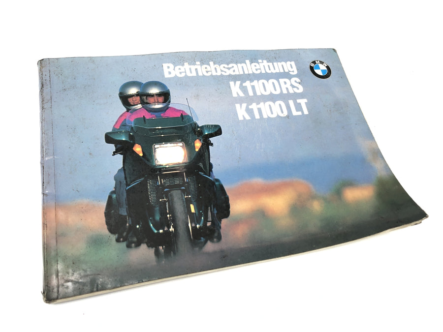 BMW K 1100 RS [1991] - Driftsinstruksjoner
