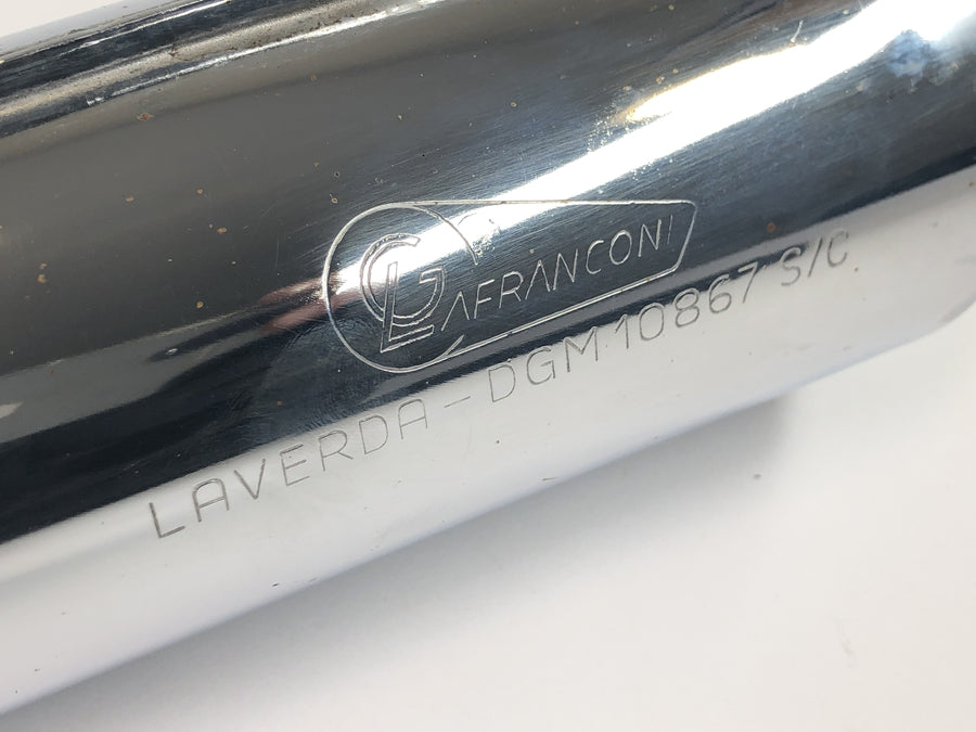 Laverda 1000 [1978] - Eksoslyddemper baklyddemper eksospottepar krom