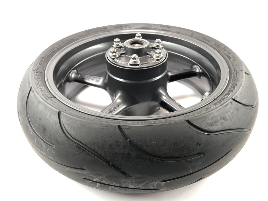 Triumph Street Triple R 675 D67LD [2010] - Hinterrad Rim Wheel Rad Dekk 5.5x17 "