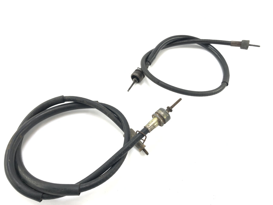 Yamaha XT 500 1U6 [1981] - Speedometer Wave and Tachometer Shaft Set