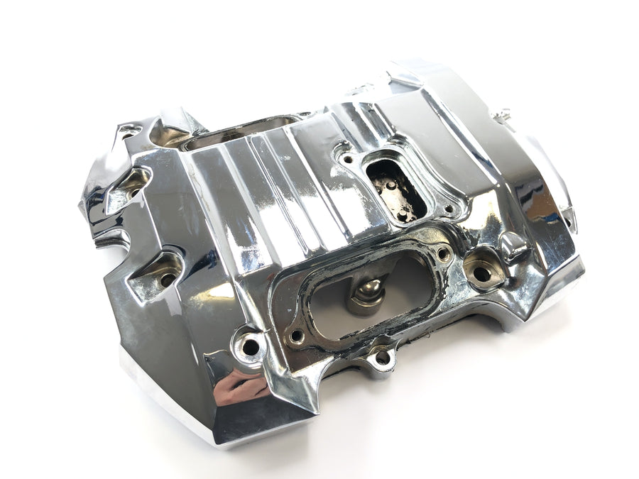 Honda VTX 1800 SC46 [2004] - bakre ventildeksel sylinderhodedeksel motordeksel krom
