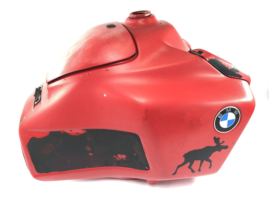 BMW R 100 GS 247E [1991] - Drivstofftank bensintank plast turtank rød