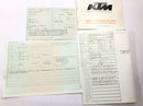 KTM 640 Adventure LC4 [2001] - ramme med papirer-6