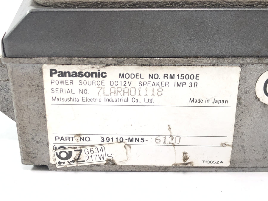 Honda GL 1500 Goldwing SC22 [1987] - Radiokassettradiolydsystem