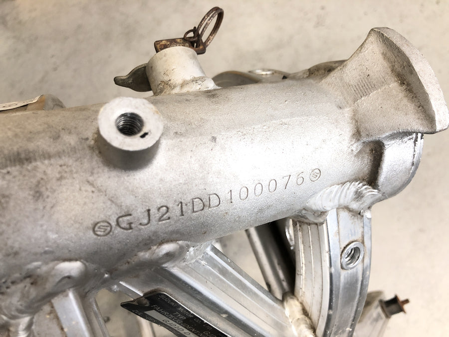 Suzuki RG 250 Gamma GJ21D [1987] - Ramme hovedramme uten papirer