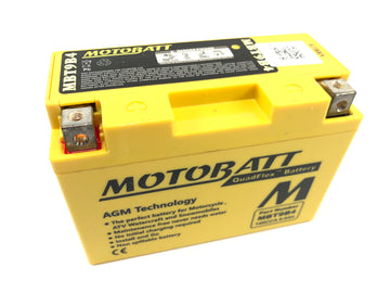 Diverse modeller - batteri AGM startbatteri QuadFlex MBT9B4 vedlikeholdsfritt