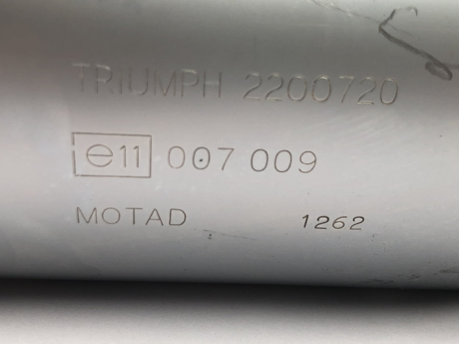 Triumph Daytona 1200 T300D [1994] - Eksos av lyddemper venstre bakre lyddemper