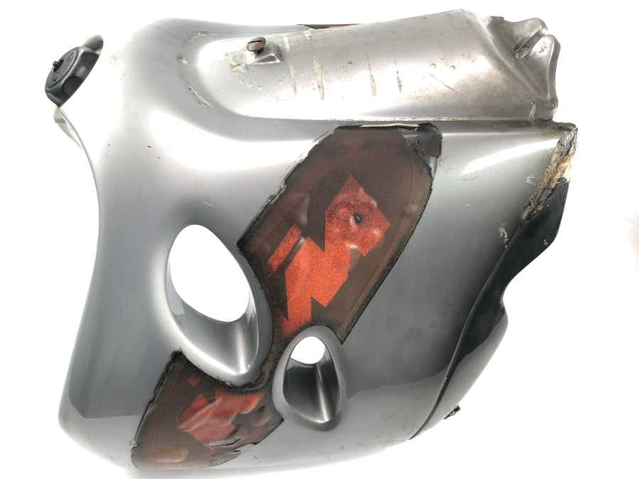 KTM 640 Adventure LC4 [2001] - Tank drivstofftank med drivstoffkraner skadet