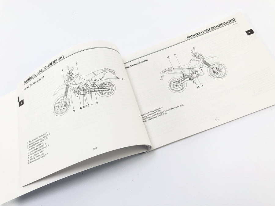 Yamaha DT 125 DE06 [2005] - Driftsinstruksjoner