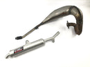 Yamaha DT 125 R DE03 [2000] - Eksosanlegg Giannelli eksosmanifold bakre lyddemper endepotte-1