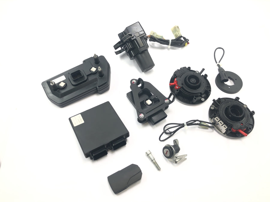Ducati Multistrada 1200 S Touring [2009] - Låssett tenningslås startsperre ECU speedometer sensor
