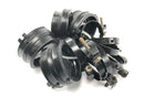 Honda CBR 600 RR PC37 [2004] - Inntaksmanifold med klemmer sett av gummi-2