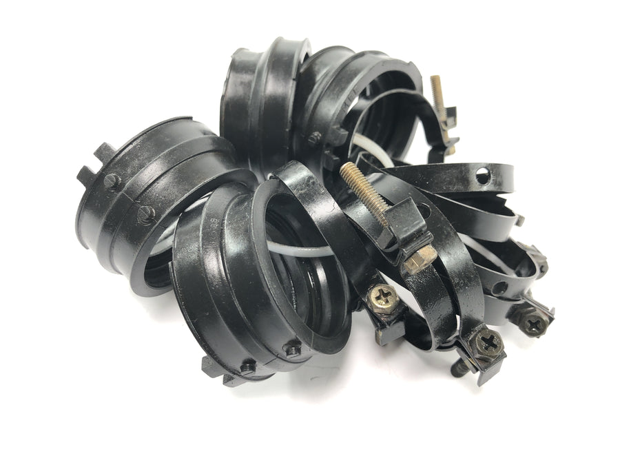 Honda CBR 600 RR PC37 [2004] - Inntaksmanifold med klemmer sett av gummi