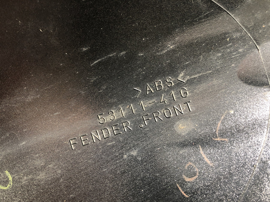Suzuki GSXR 600 750 1000 [2006 til 2009] - Fender på frontfenderen