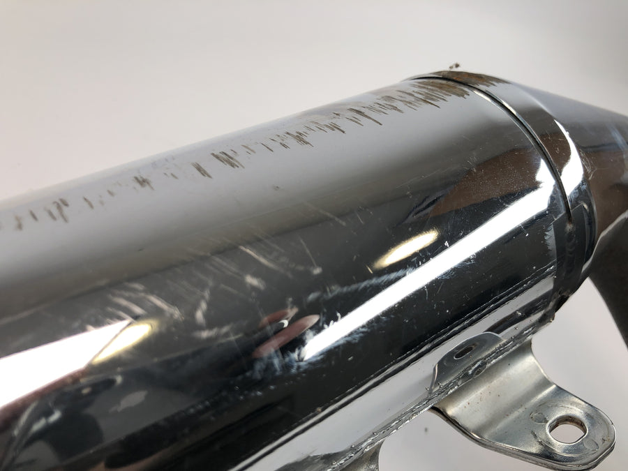 Suzuki Intruder VL 1500 AL [2000] - Eksoslyddemper lyddemper krom sylinder bak