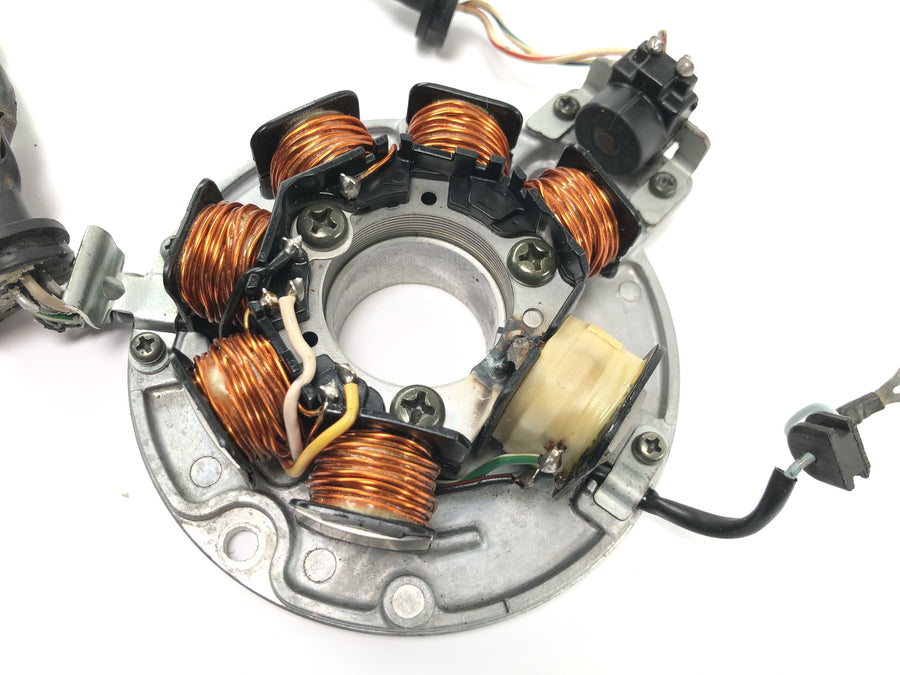 Yamaha DT 125 R DE03 [2000] - Generator stator tenning grunnplate