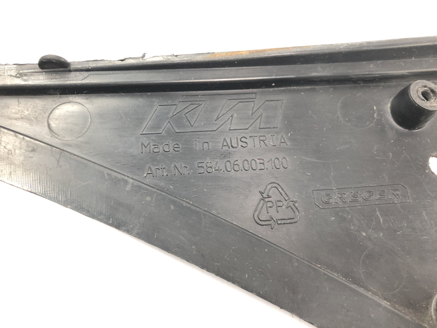 KTM 640 LC4 Prestige [2005] - Luftfilterdeksel sidedeksel venstre plastdeksel