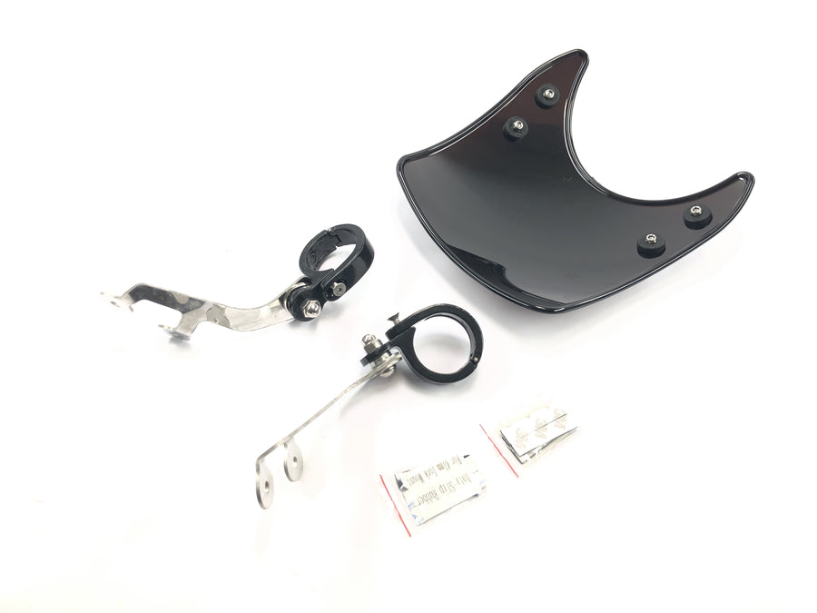 Yamaha XVS 650 4VR [1997] - Frontrute mini frontrutebeslag med brakett