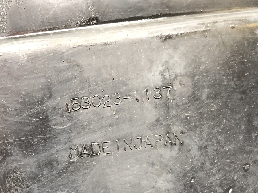 Kawasaki GPZ 1000 RX [1987] - Fender i ryggen. Interiørkledning
