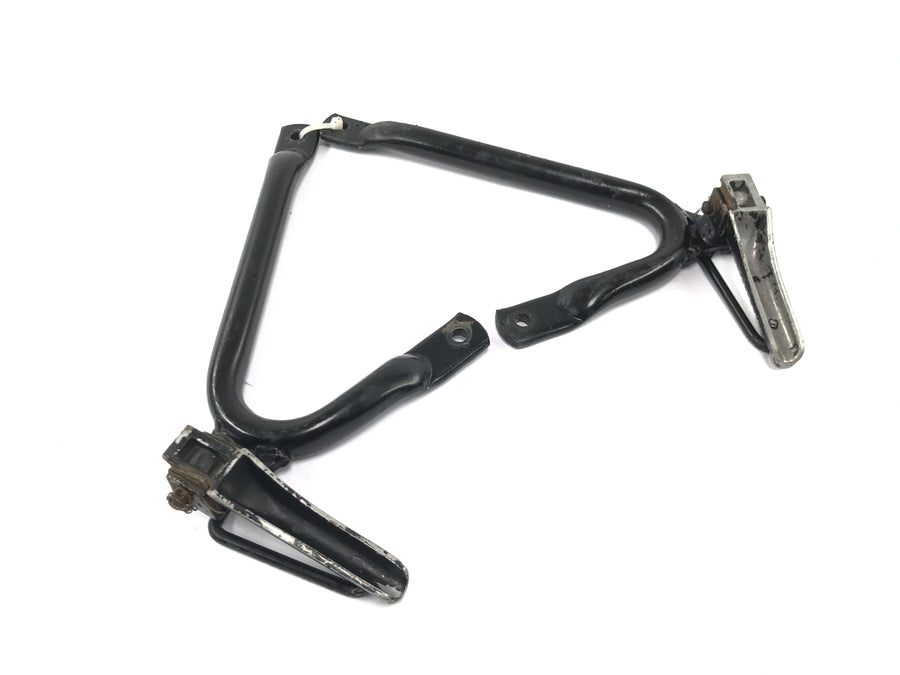Sachs ZX 125 [1998] - passasjer fotstøtte system bak passasjer fotstøtte holder par