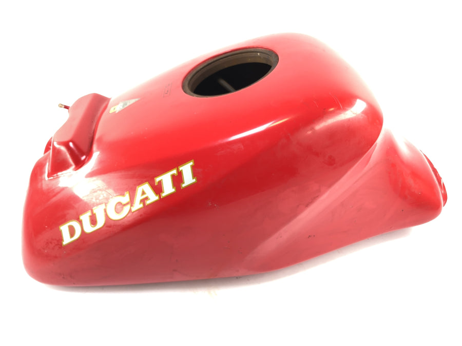 Ducati 900 SS [1991] - Tank Gasin Tank skadet må sveises