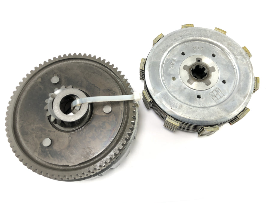 Yamaha DT 125 R DE03 [2000] - clutch komplett clutchkurv clutchpakke