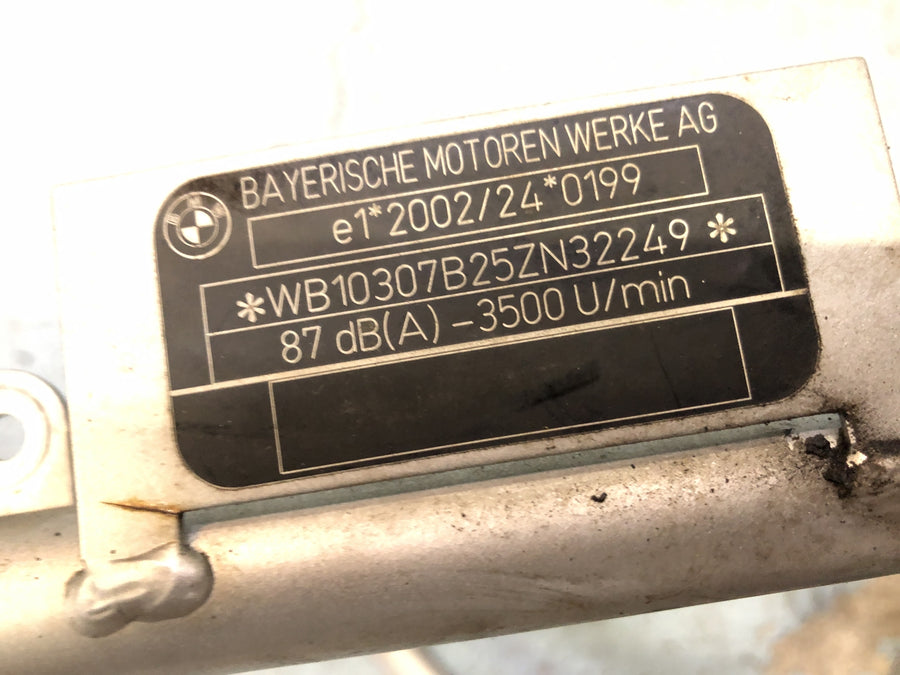 BMW R 1200 GS R12 K25 [2003] - Ramme med papirer