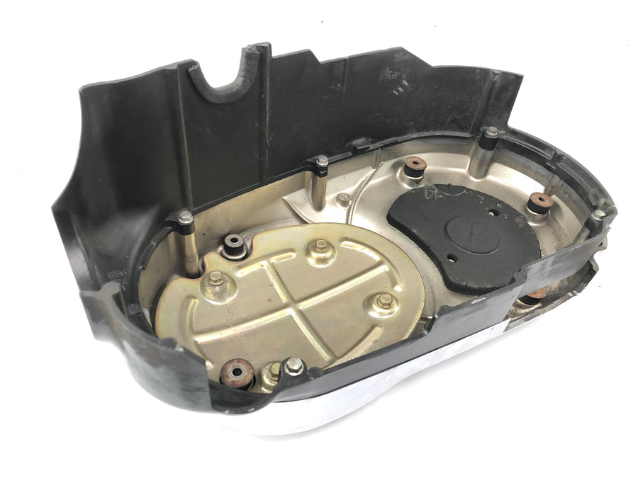 Kawasaki VN 1500 Classic VNT50D [2001] - Motordeksel venstre kromdeksel motor lid