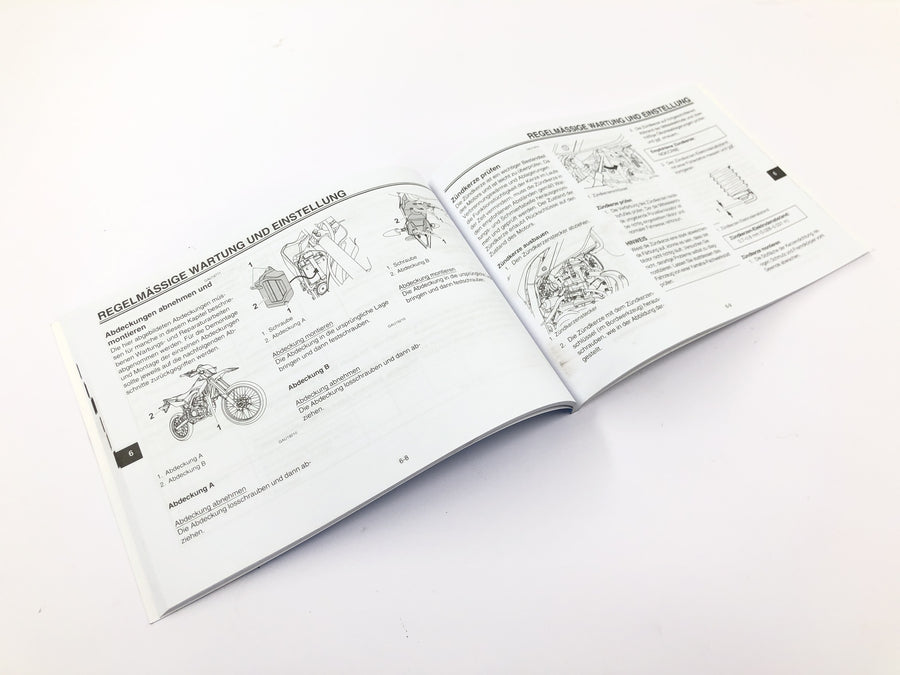 Yamaha WR 125 X DE07 [2010] - Brukermanual manual driver manual