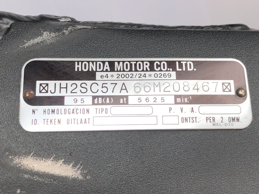 Honda CBR 1000 RR SC57 [2006] - Ramme med hovedramme av papir