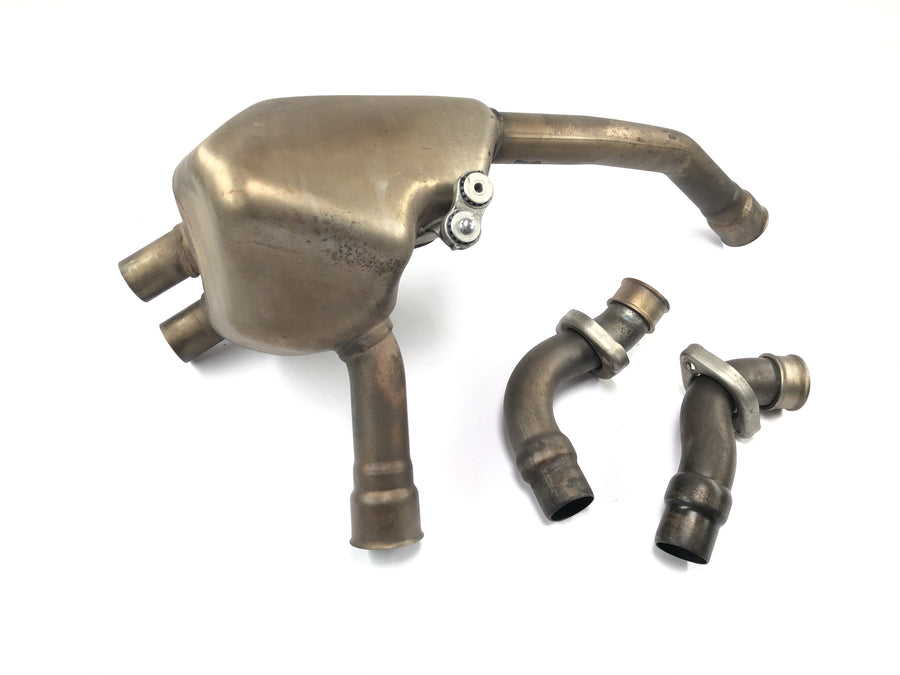 Ducati Monster SR2 800 M4 [2006] - frontlyddemper eksossamler manifold eksosanlegg