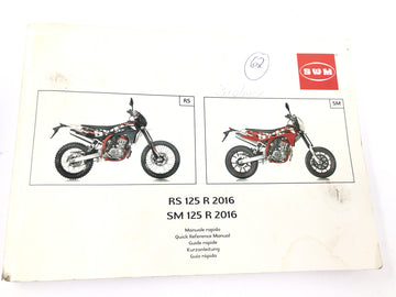 SWM SM 125 R [2018] - Bruksanvisning flerspråklig