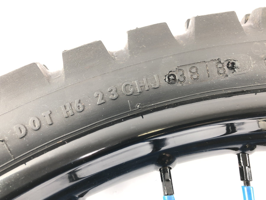 Yamaha DT 125 R DE03 [2000] - hjulsett felger foran 1,60 x 21" bak 1,85 x 18"