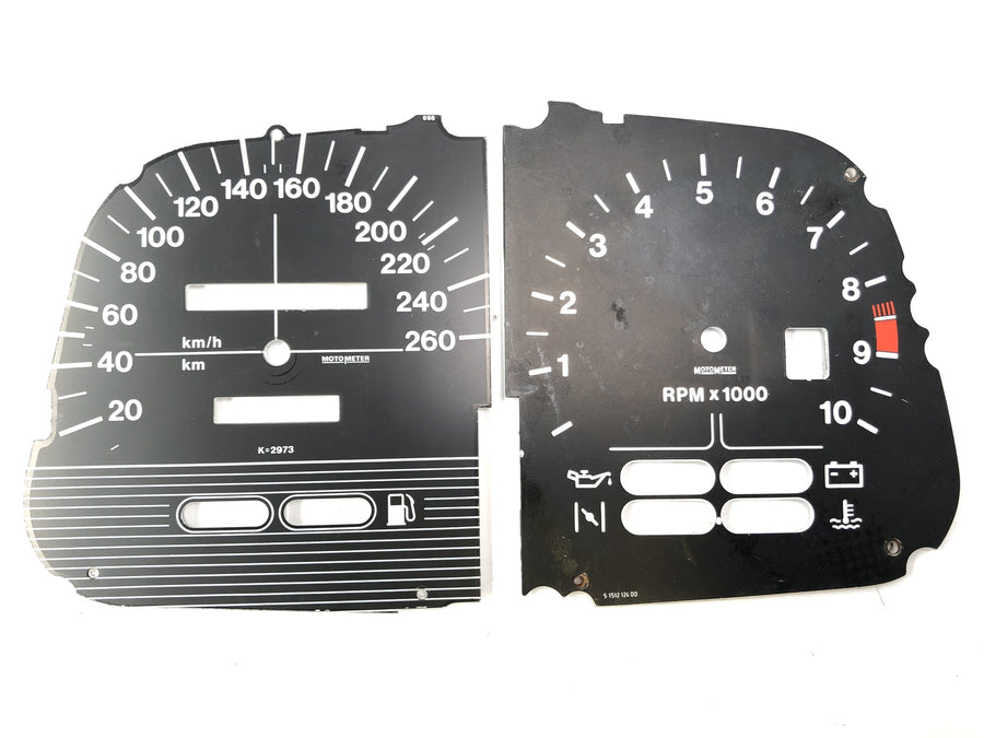 BMW K 1100 RS [1991] - Speedometer skiver av roterende knivskiver er bunt