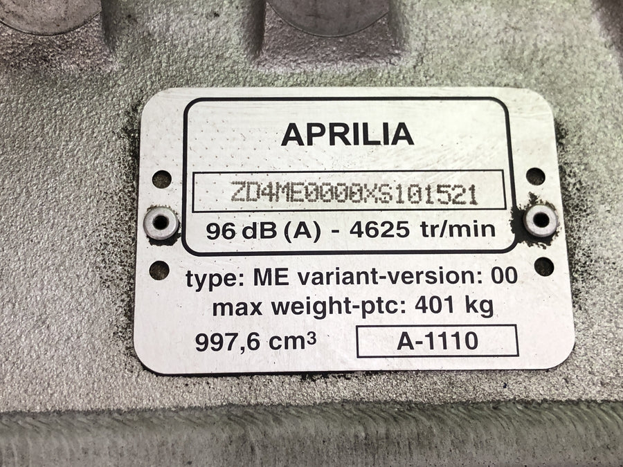 Aprilia Mille RSV 1000 ME [1999] - Ramme hovedramme uten papirer