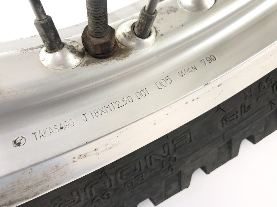 Husqvarna TE 610 8ae [1994] - Bakhjulskant med bremseskive og kjedehjul