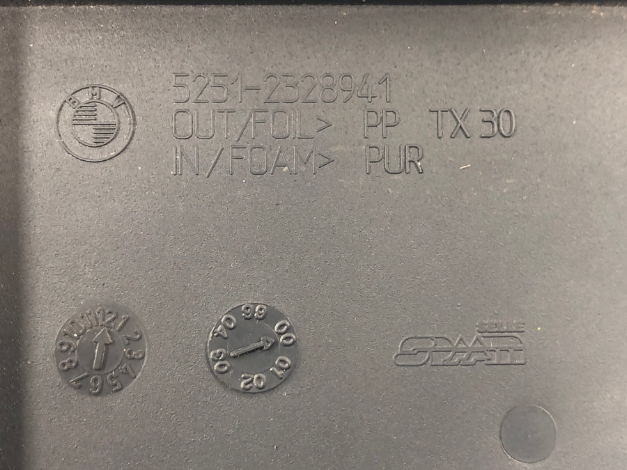 BMW C1 125 [2002] - Ryggstøtte førersete ryggpute ryggpute