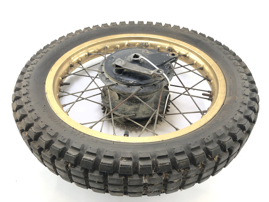 Yamaha XT 500 1U6 [1981] - RAD SET SETT HJUL BAKHJUL GULL