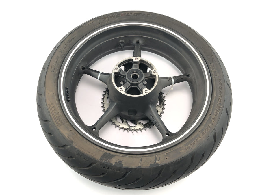 Yamaha MT 03 RM02 [2007] - Bakhjulsfelg komplett hjul 5,00 x 17"