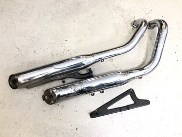 Kawasaki VN 800 VN800A [1996] - Eksosrør for eksoslyddemper manifold komplett med holder