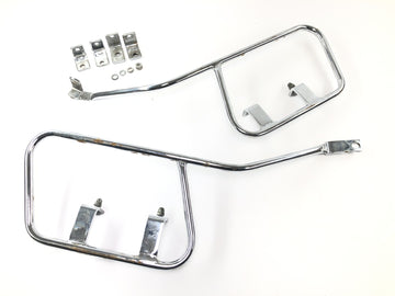 Honda VTX 1800 SC46 [2004] - Sadelveskeholder bagasjebrett sidestativ krom
