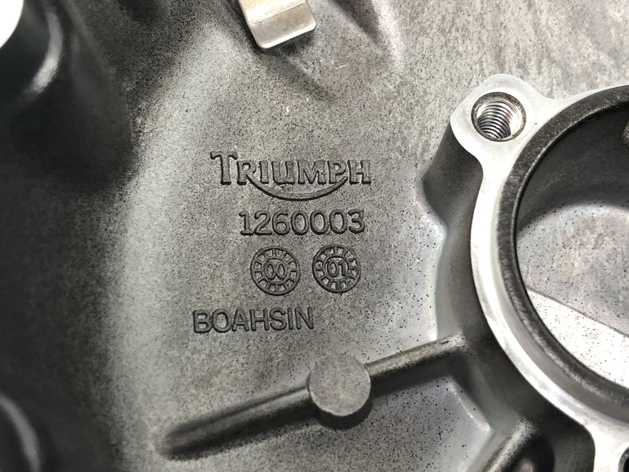 Triumph Tiger 955i 709EN [2003] - Generatordeksel motordeksel Lima-deksel