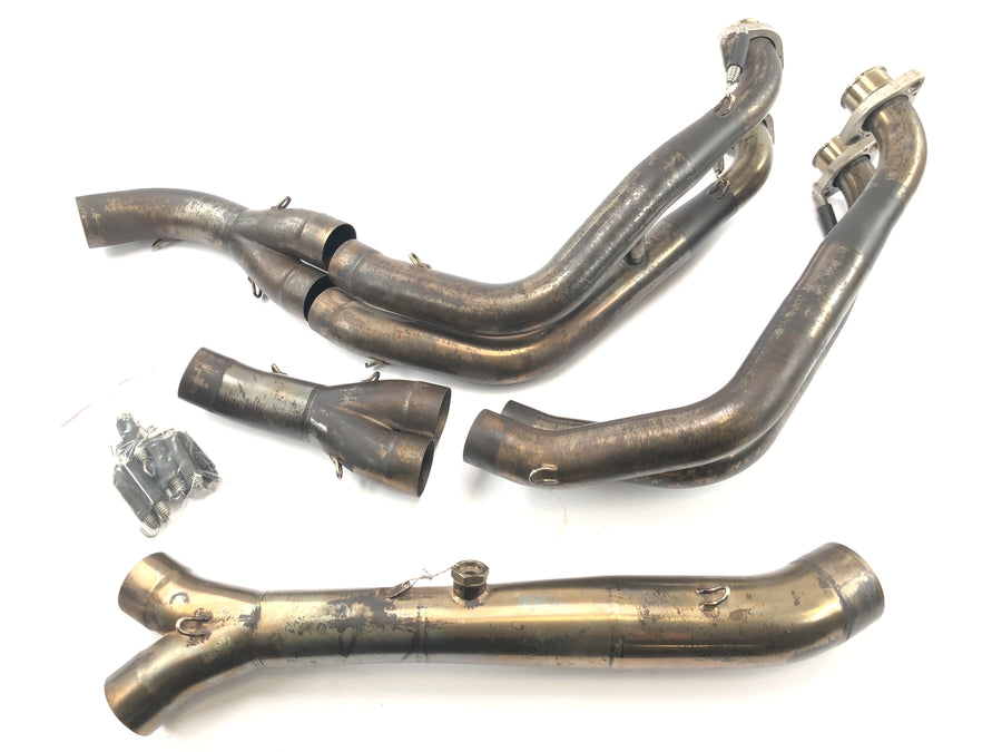 Suzuki GSX R 1000 WVB6 K6 [2006] - eksosanlegg Akrapovic komplett system baklyddemper